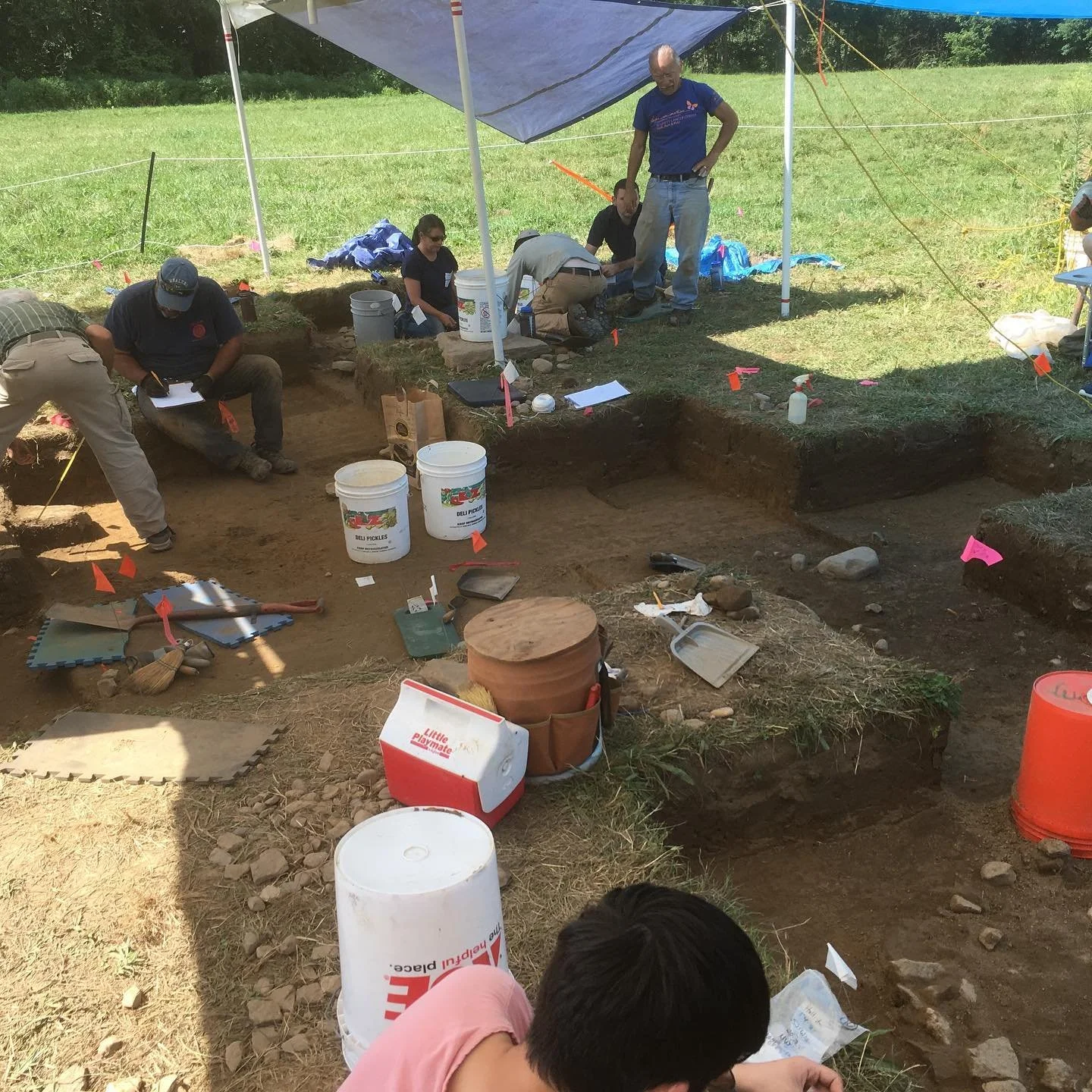 October is Connecticut Archaeology Awareness Month, and it always takes me back to the summer of 2019 at the Hollister site in South Glastonbury &mdash; ground first settled in the 1640s by Lt. Hollister.

The work is slow and mostly unglamorous: ope