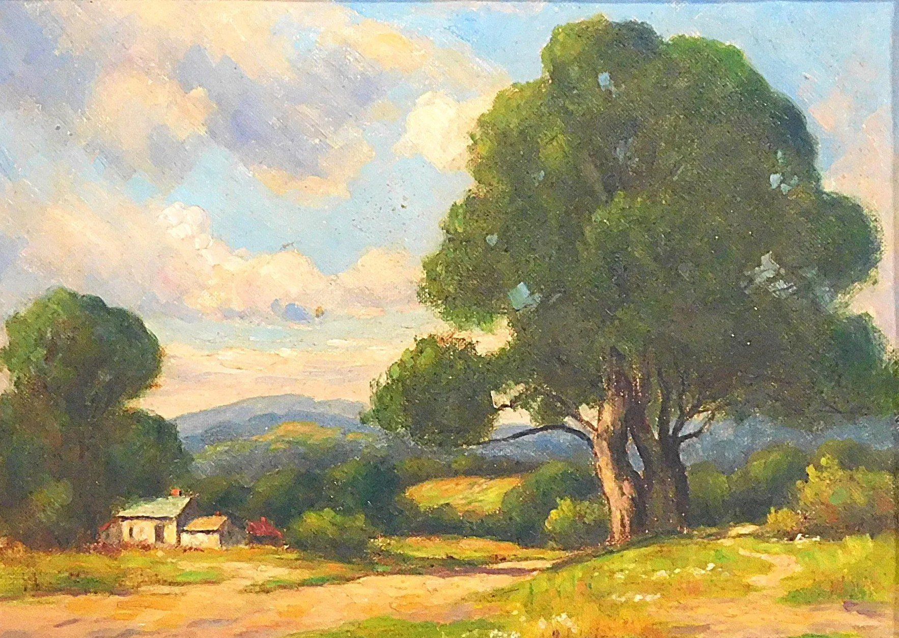 Arthur E. Ward (Maine, 1863–1928), “Near Whitcomb Summit, The Birkshires, Mass”, Oil on Board