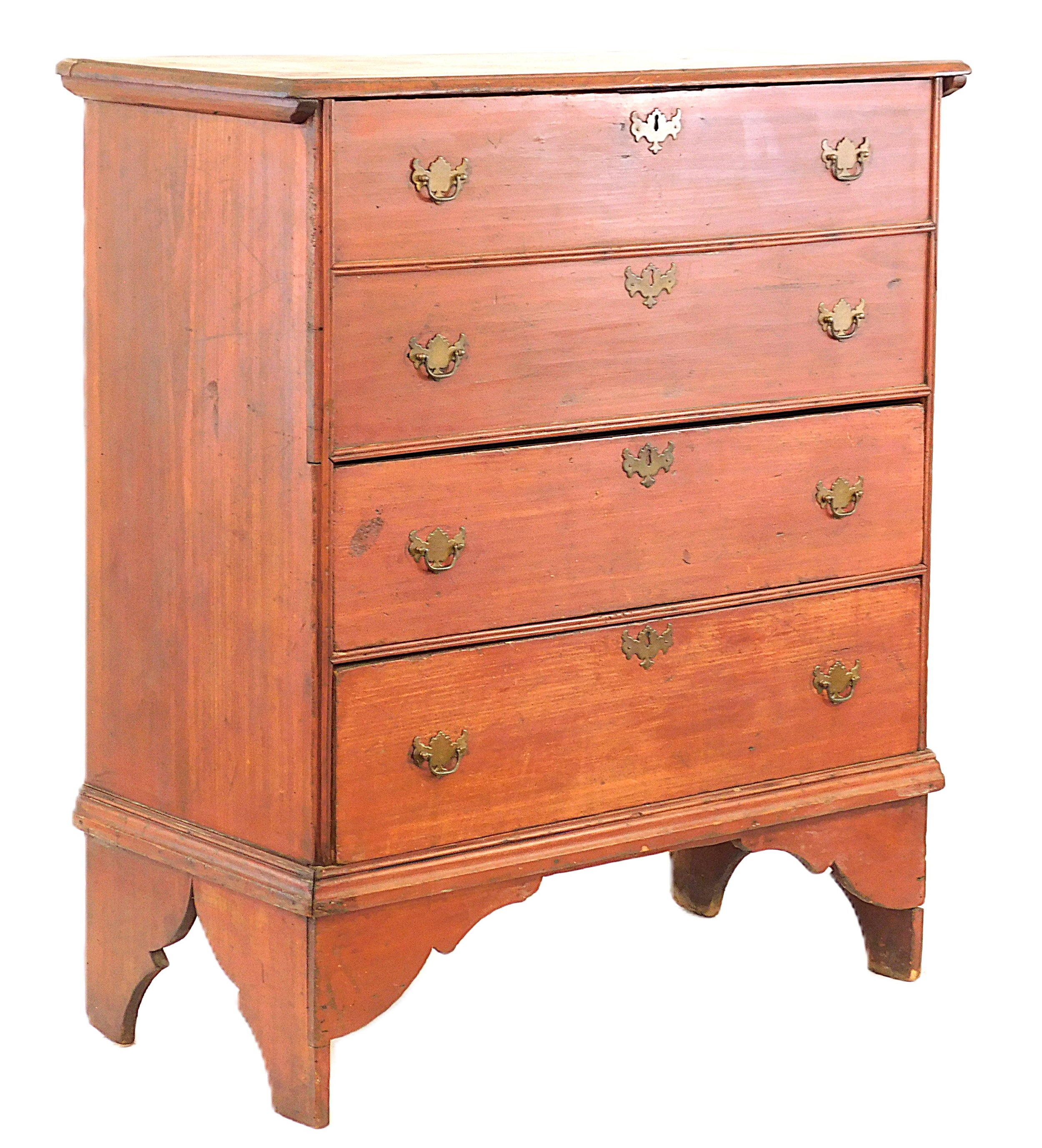 Queen Anne New England Tall Blanket Chest