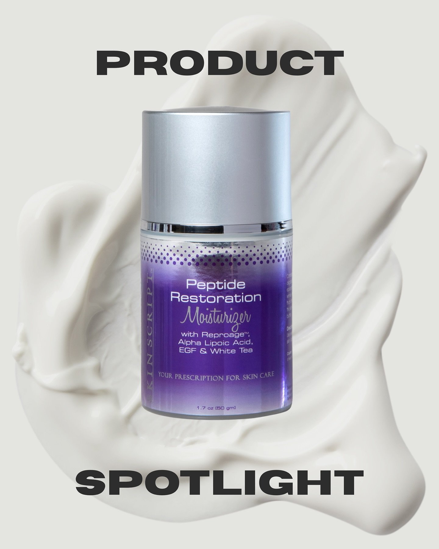 Your skin barrier called&hellip; it wants this.

✨ Say hello to the Peptide Restoration Moisturizer from Skin Script &mdash; rich, reparative, and loaded with peptides to help your skin bounce back better than ever.

💧 Deeply hydrates 💪 Firms and s