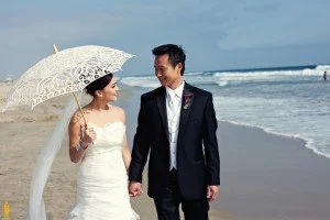 Stella & Brian's Magical Beach-side Wedding...