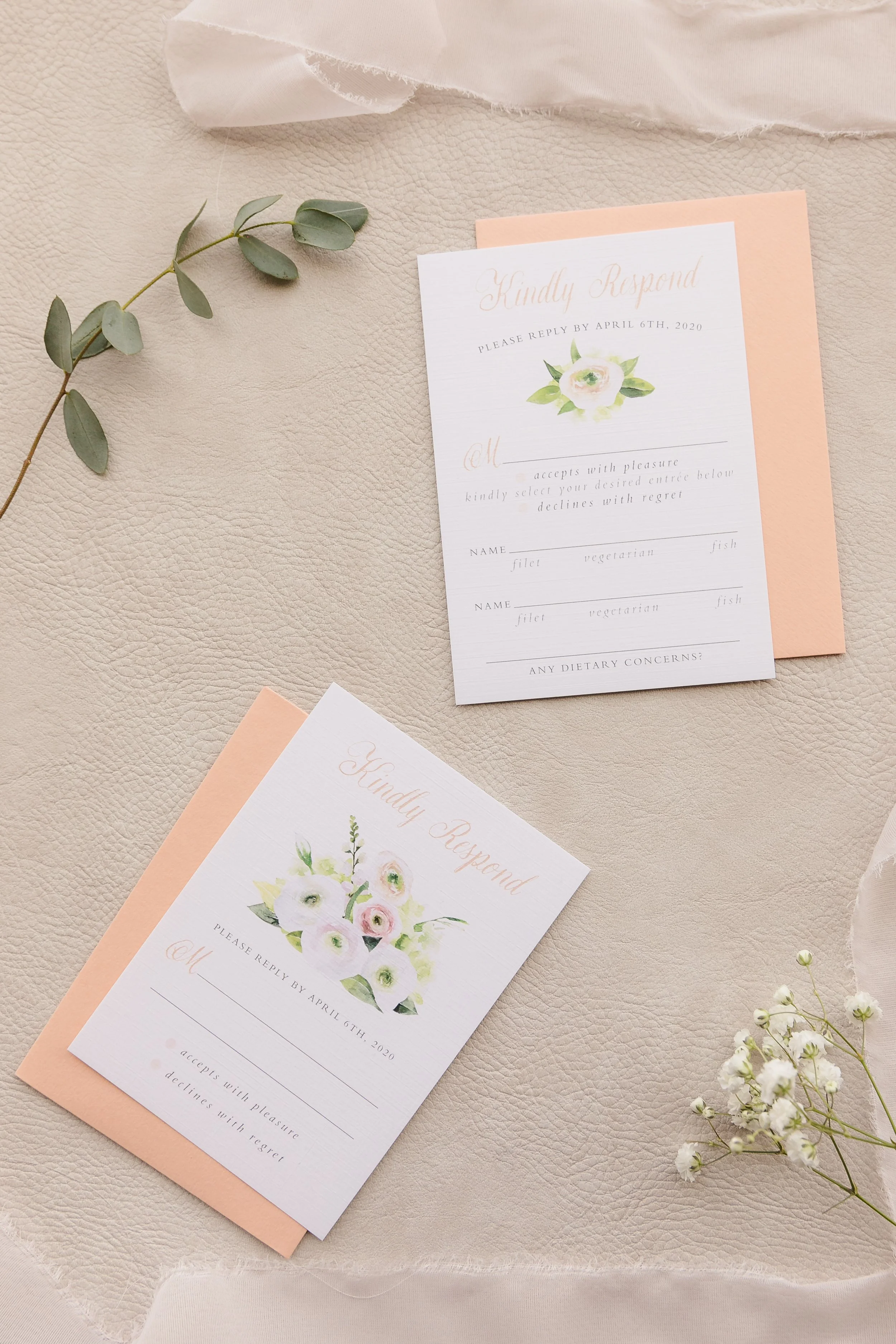 soft-coral-charcoal-delicate-floral-wedding-invitation