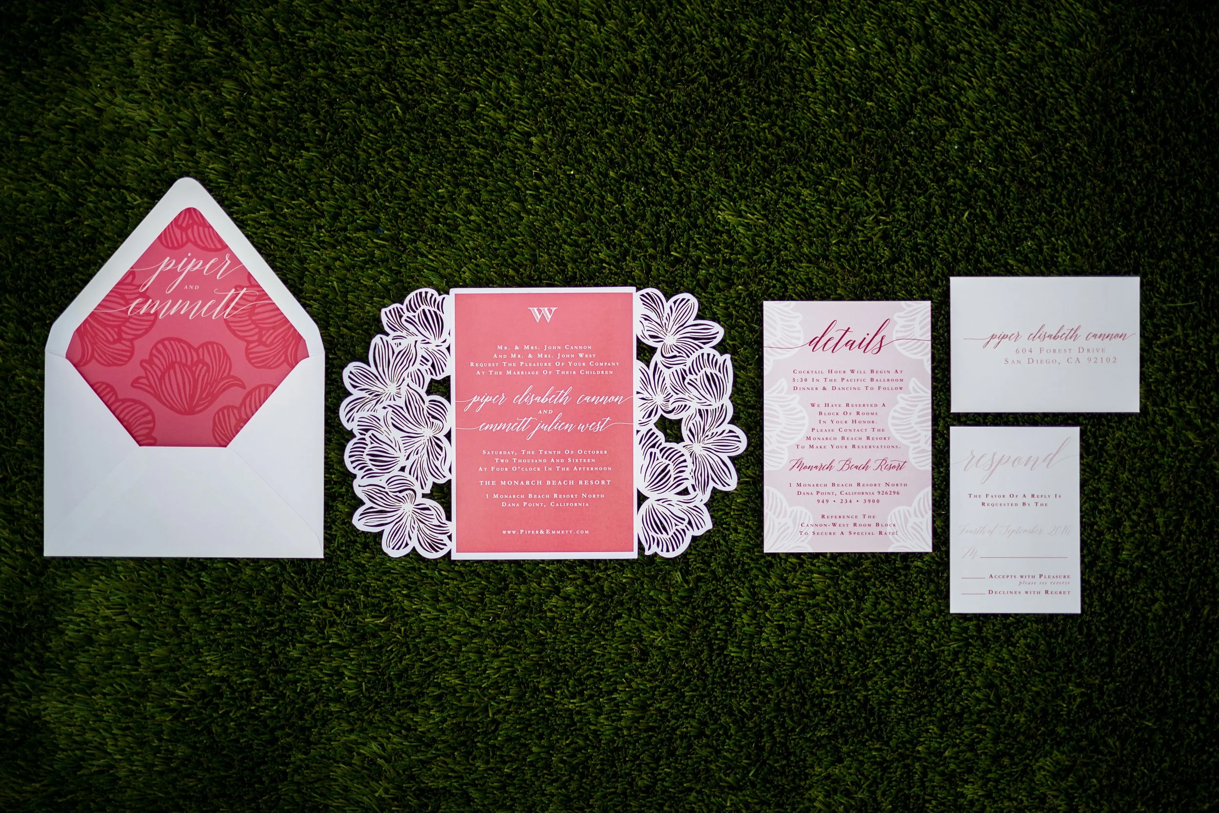 coral-white-lasercut-wedding-invitation