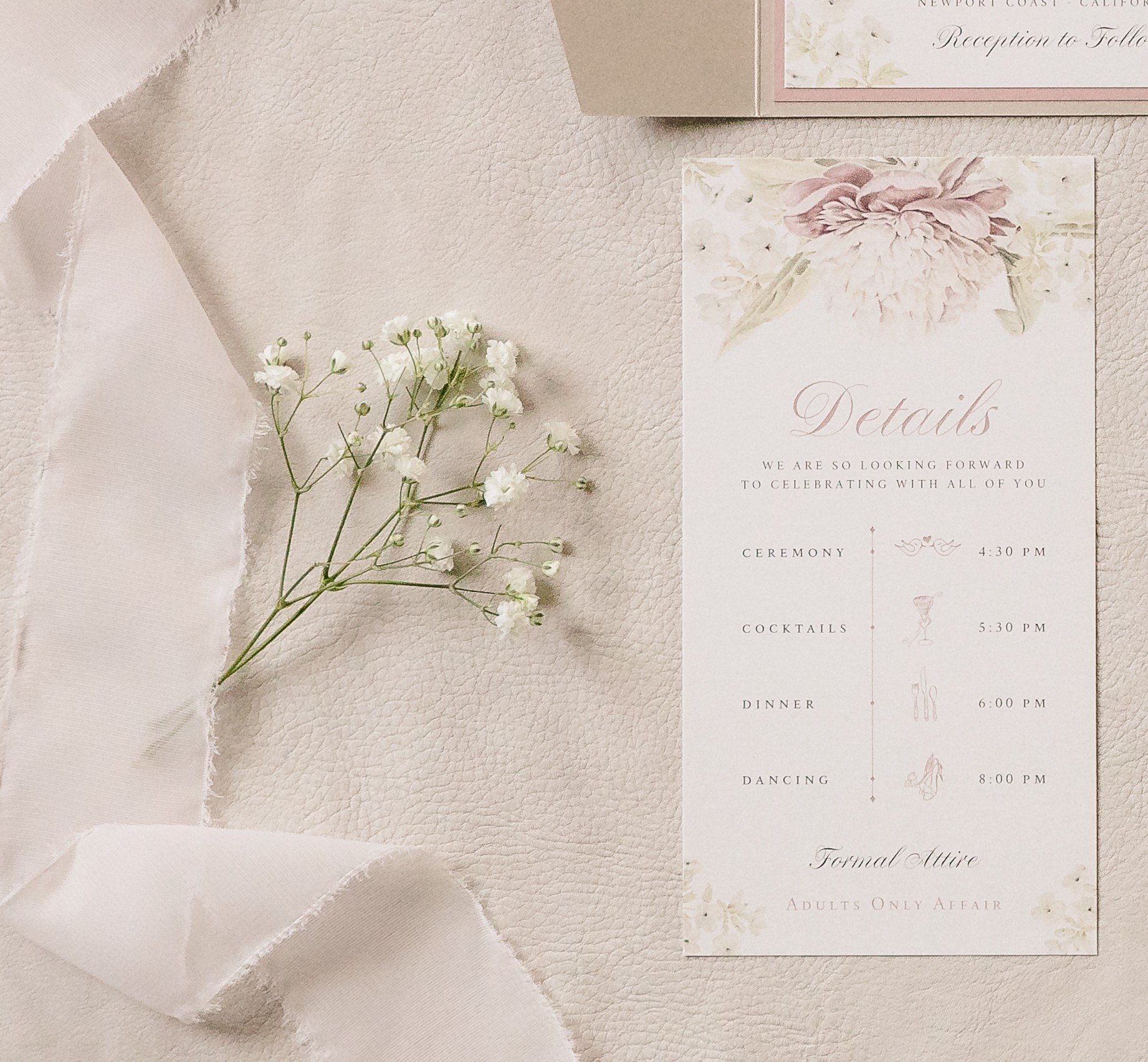 neutral-dusty-rose-floral-wedding-invitation