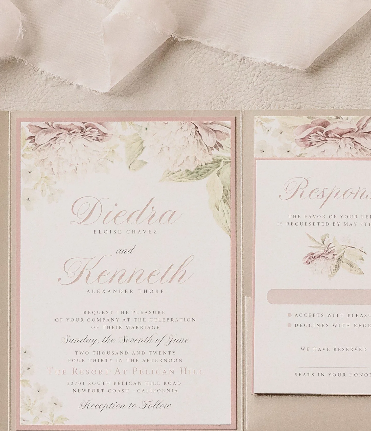 neutral-dusty-rose-floral-wedding-invitation
