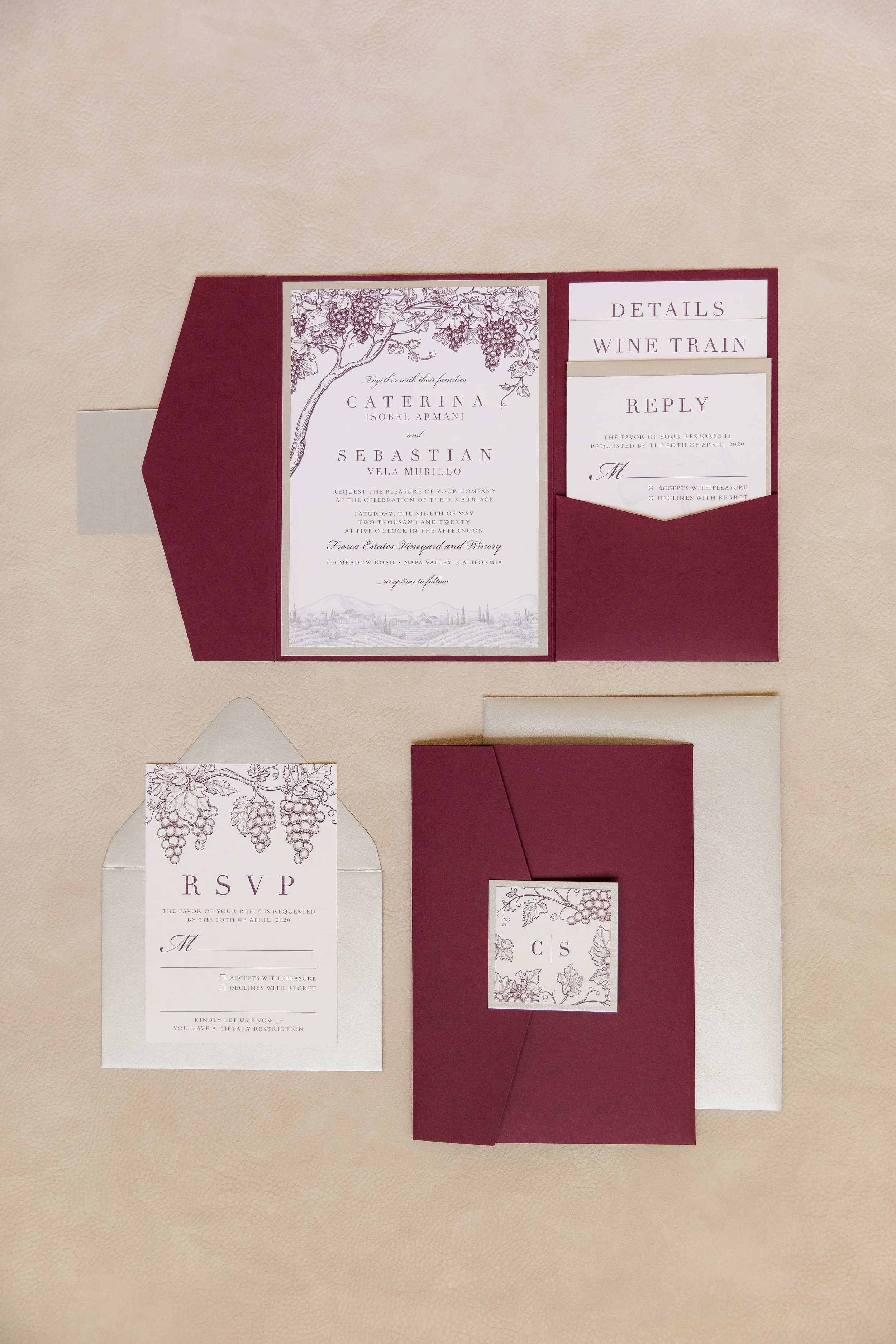 wine-grape-wedding-invitation