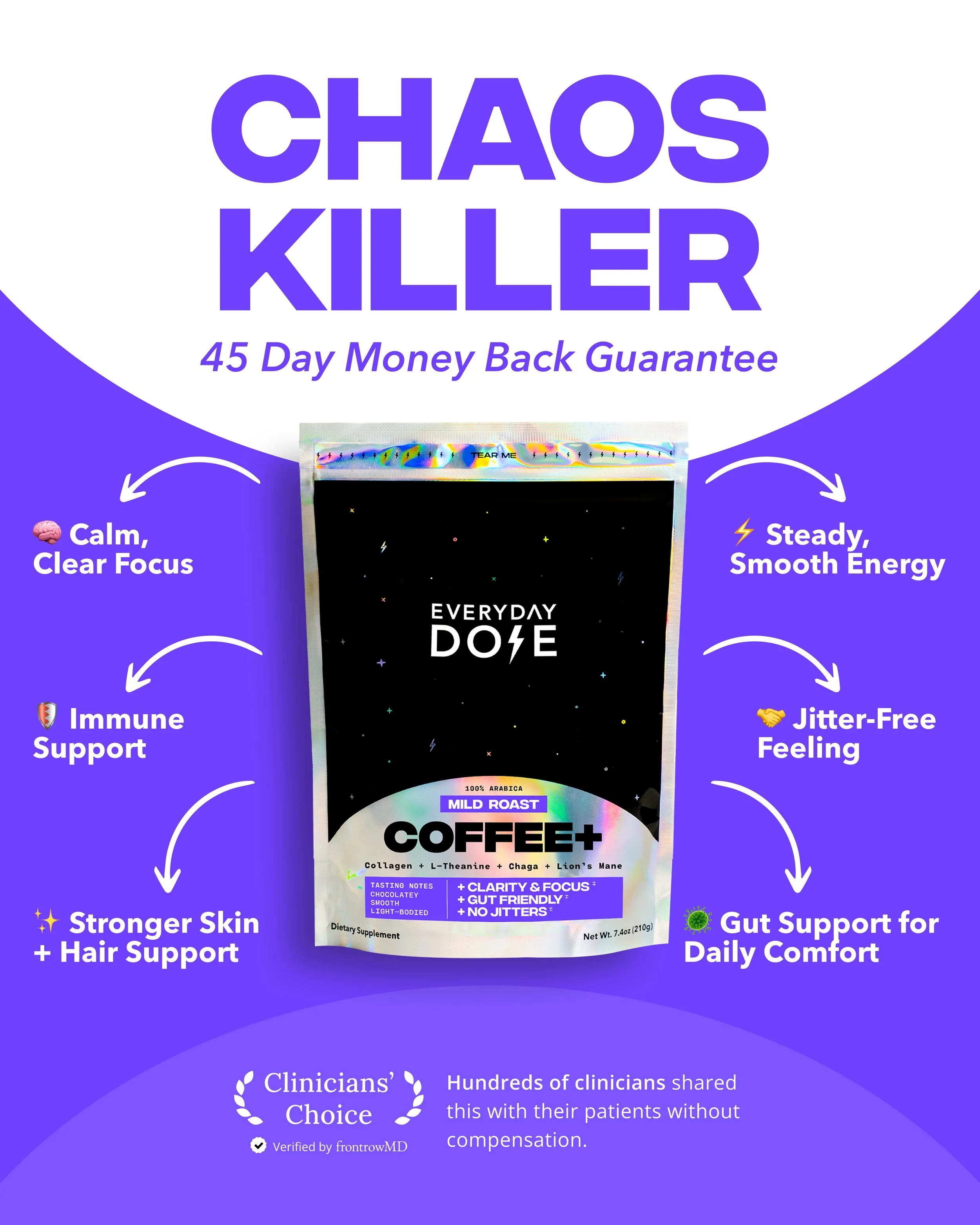 Ultra-short and emotional. Gave calm energy without saying “calm energy.” Paired with clean visuals, it stopped the scroll on tone alone.