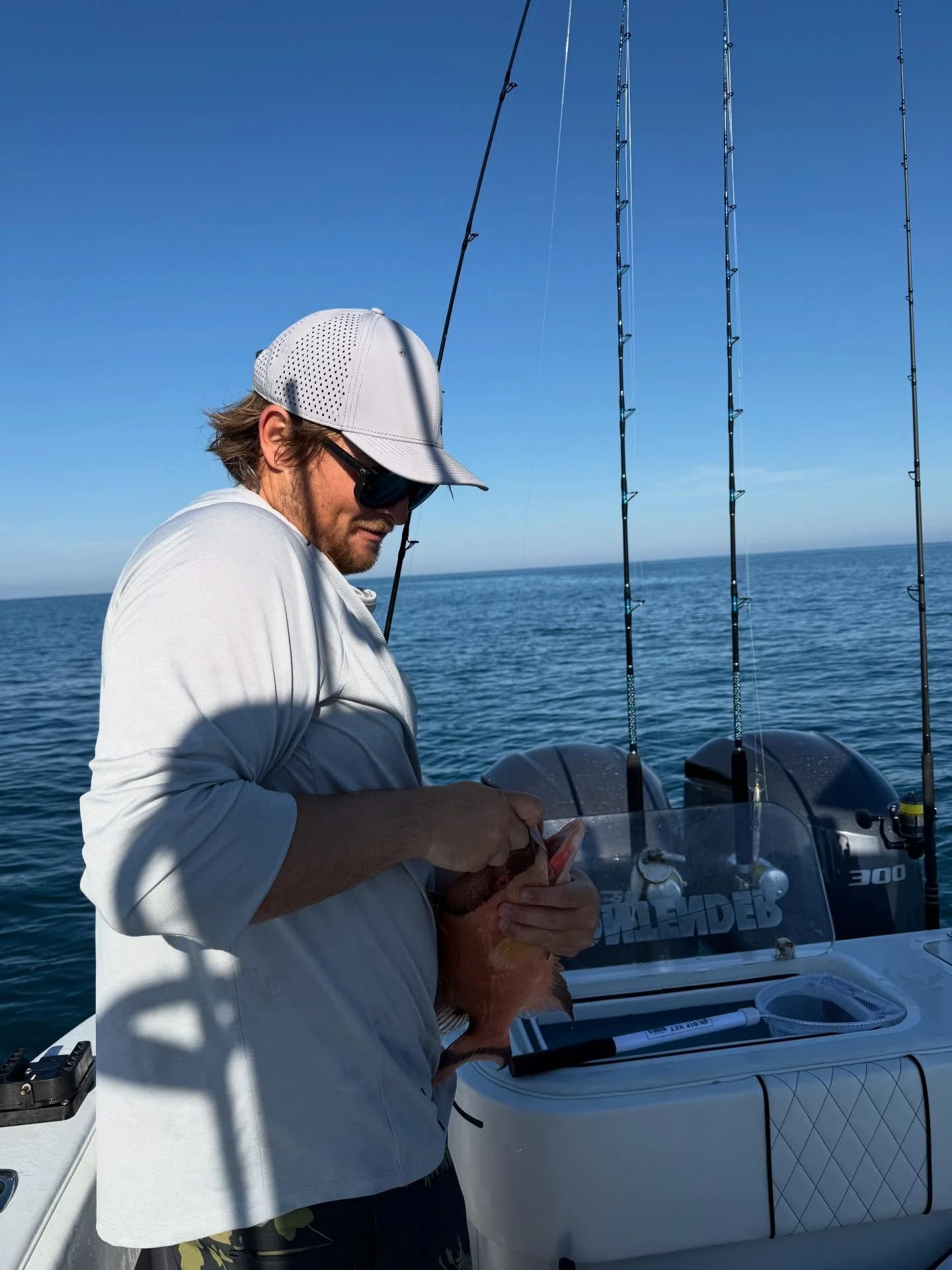 Finally got home to run a couple trips and see all the pets. What would you rather eat fresh hogfish or wahoo?