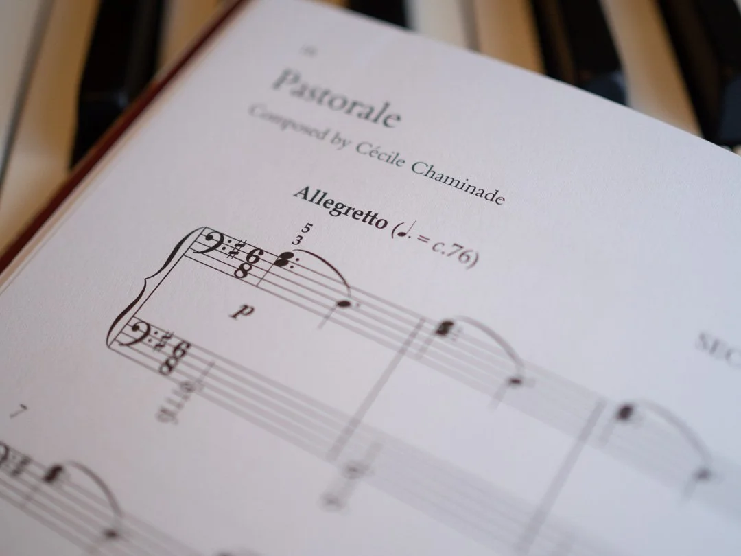 Extract from Pastorale by Cécile Chaminade from The Faber Music Piano Duets Anthology