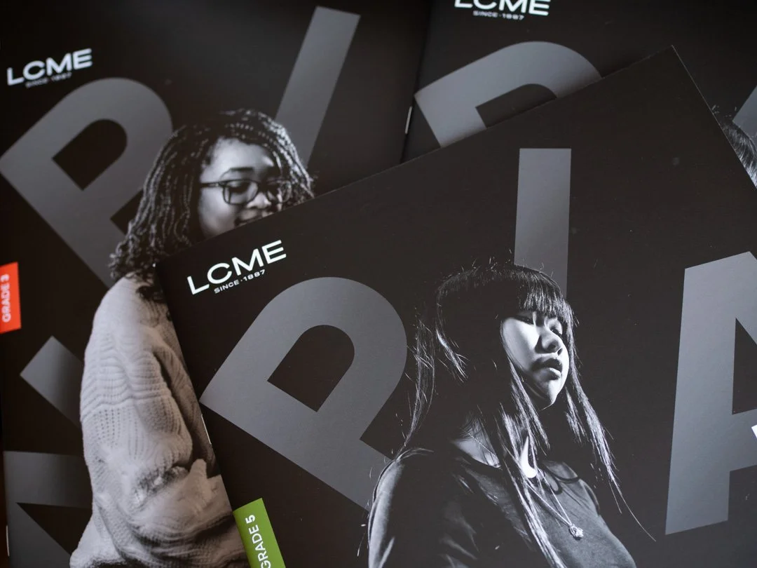 Cover of the LCME Piano Handbook Grade 5 for the 2026 syllabus