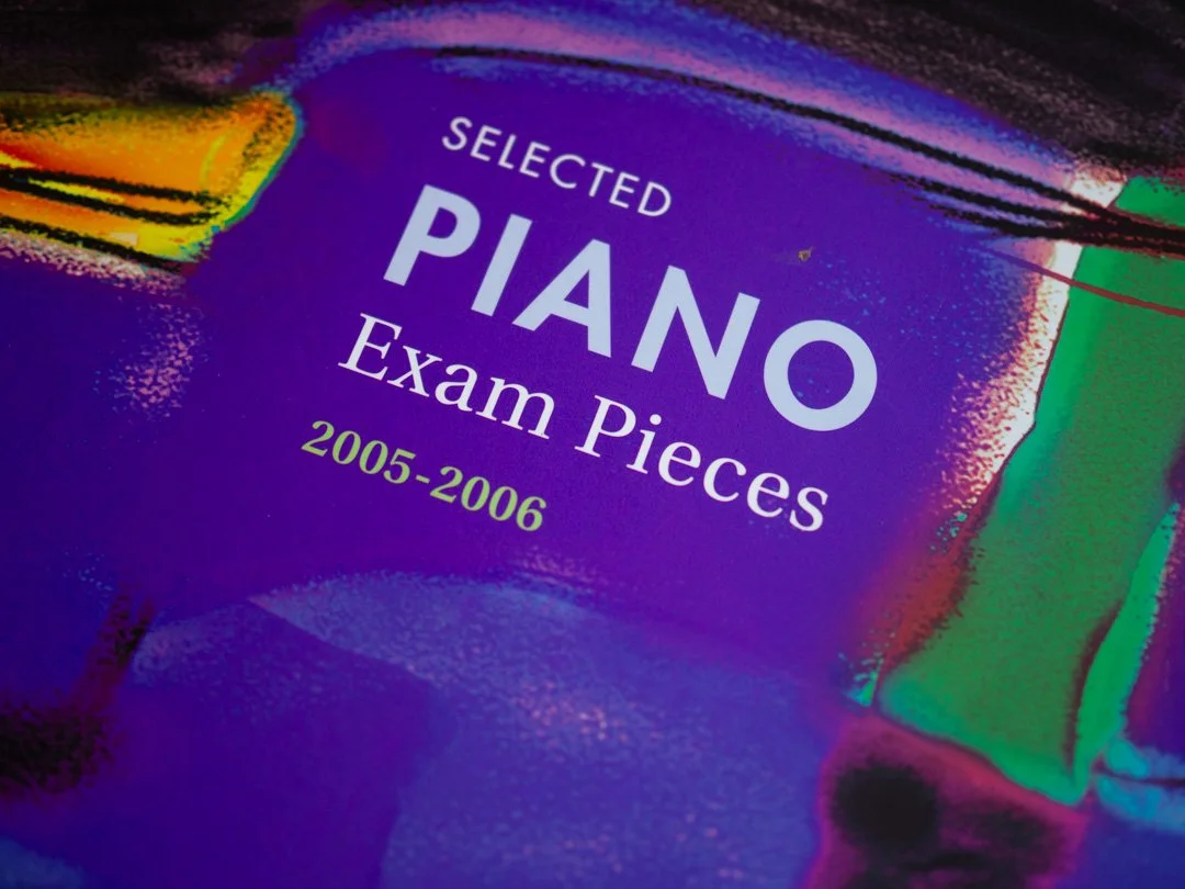 ABRSM Selected Piano Exam Pieces 2005–2006 book cover from the official piano exam syllabus