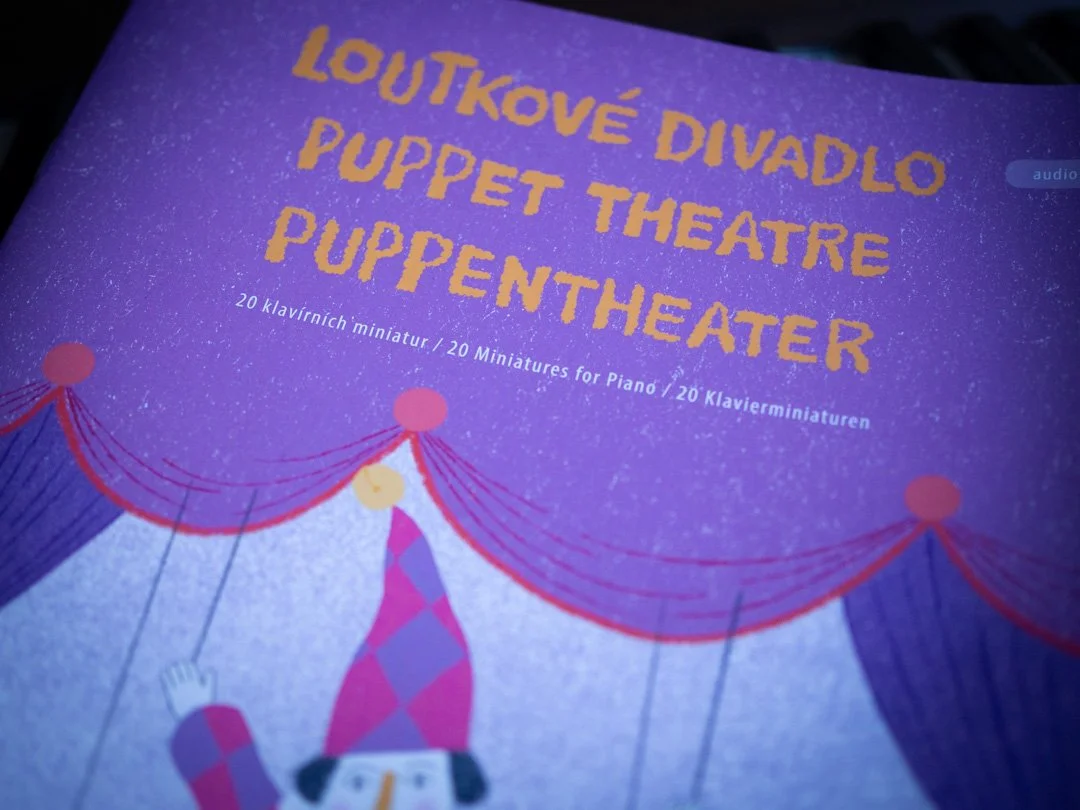 Front cover of Puppet Theatre – 20 Miniatures for Piano by Jakub Metelka
