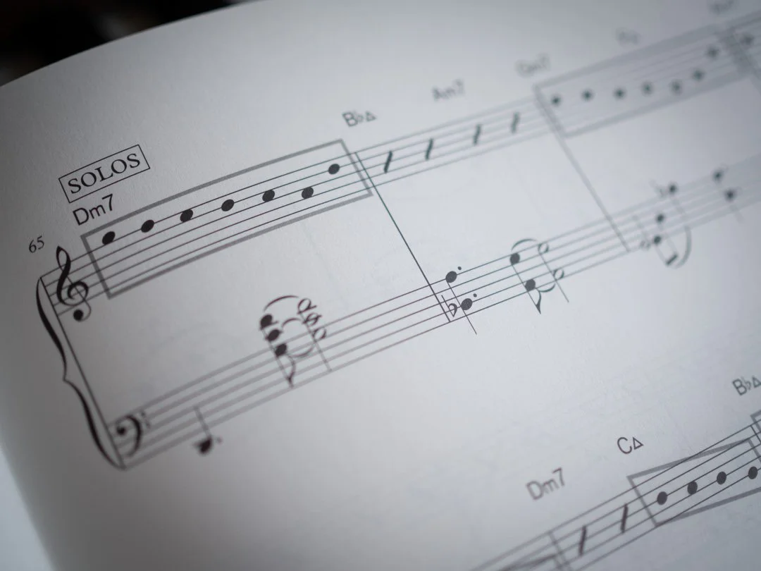 Example improvisation section from ABRSM Jazz Piano Solo Pieces Grades 6–8 (2026)