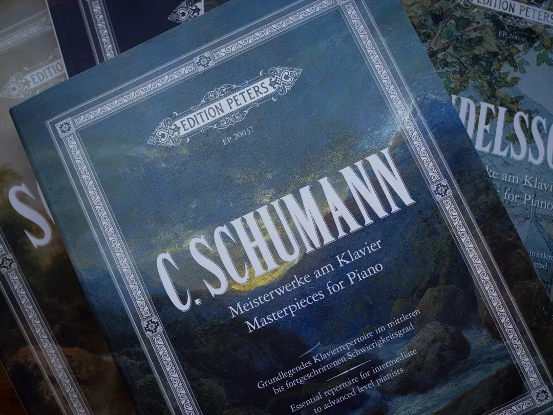 Clara Schumann volume from the Edition Peters Masterpieces for Piano series