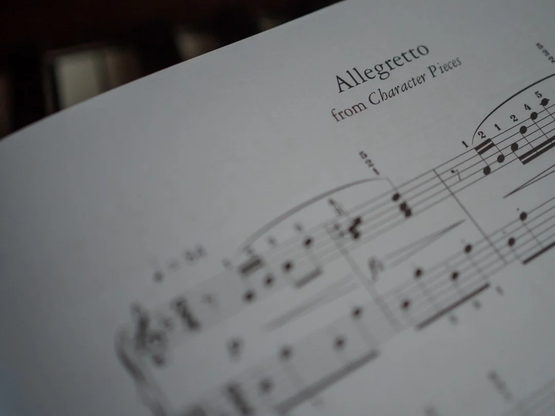 Opening page of Lindeman’s “Allegretto” from Character Pieces in the Graded Piano Anthologies