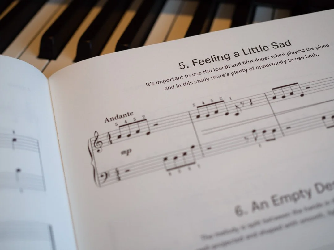 Example of a Step 2 exercise from the LCM Piano Syllabus 2021–2024