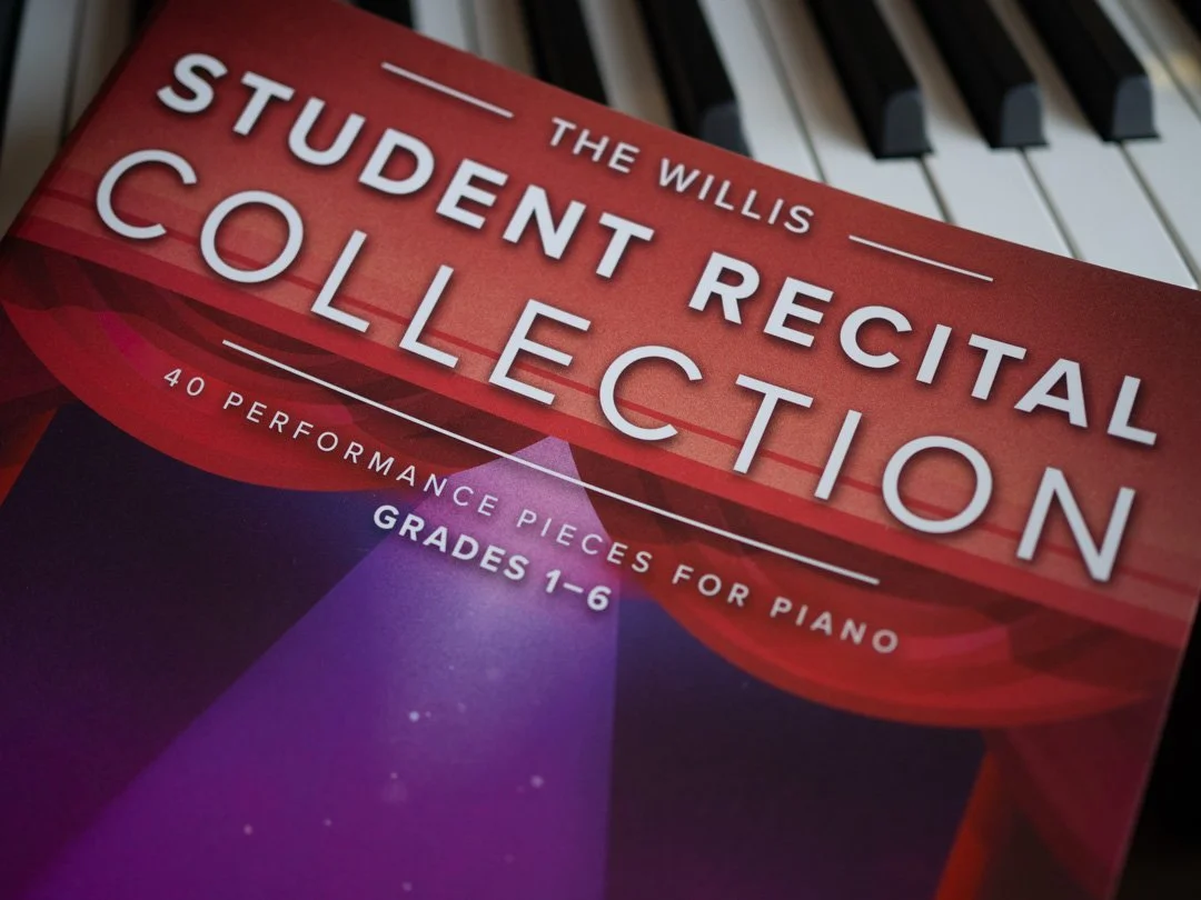 Front cover of The Willis Student Recital Collection piano anthology edited by Andrew Eales