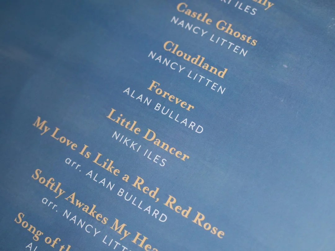 Back cover of Beautiful Piano Moments, listing the piano pieces included in the collection.