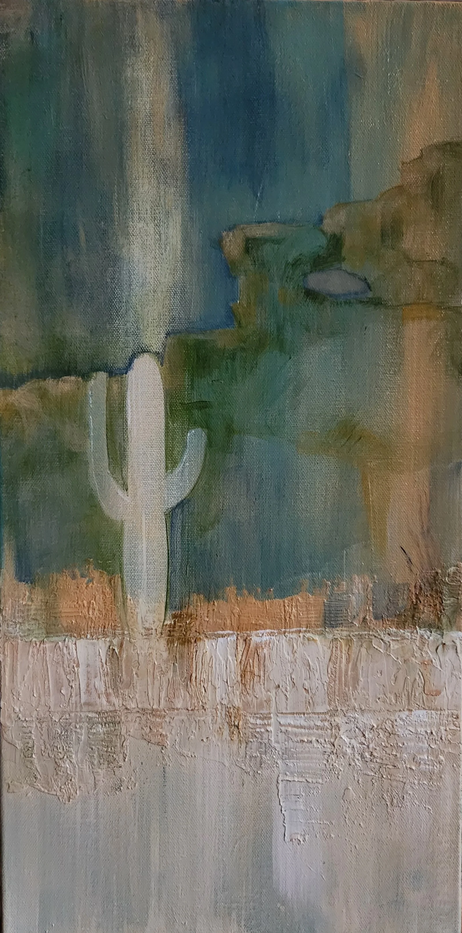 Small Echoes, 12x20x1.5, Acrylic on Canvas, $325