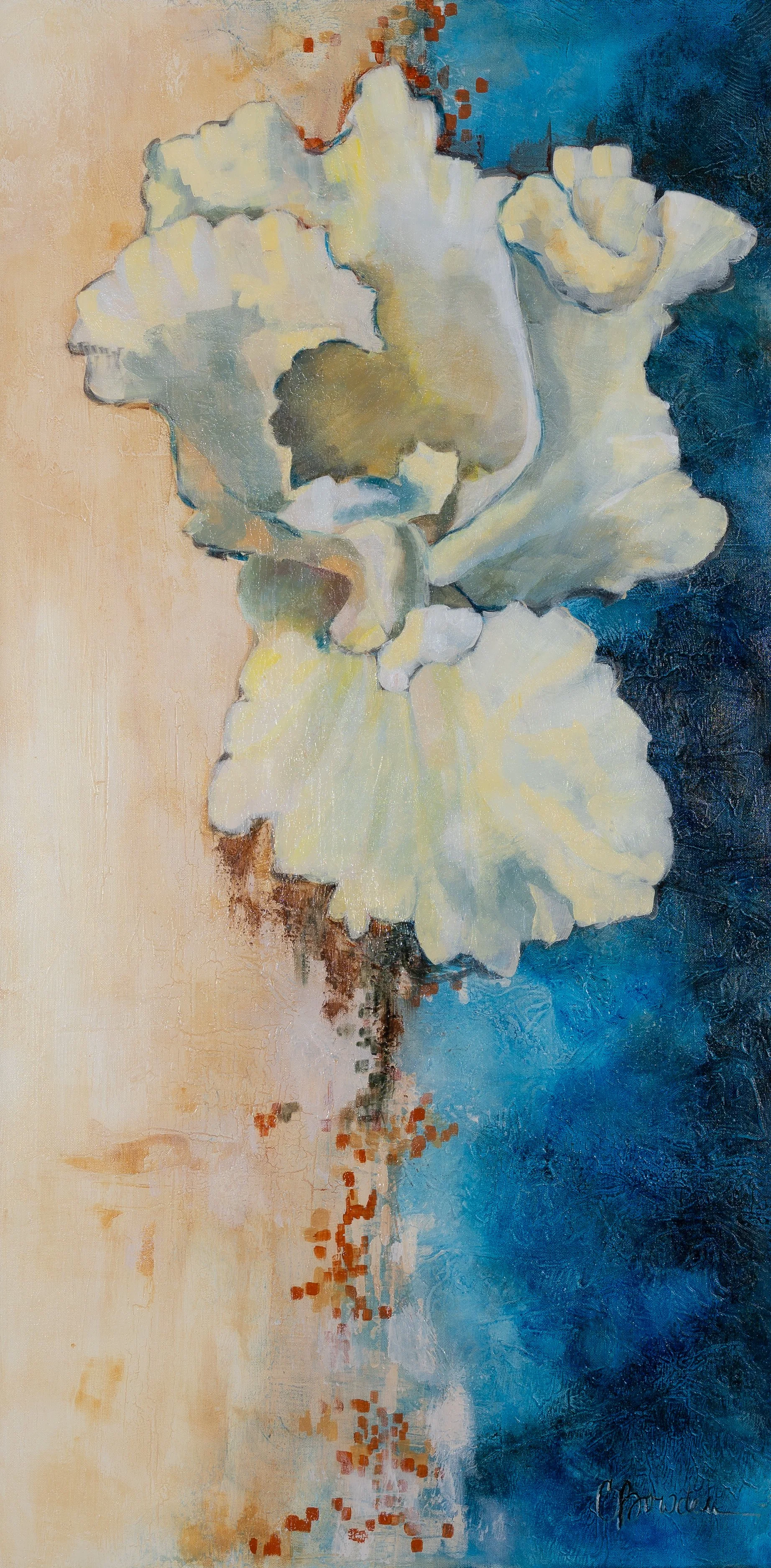 Big Iris Fine Art Print 18x36