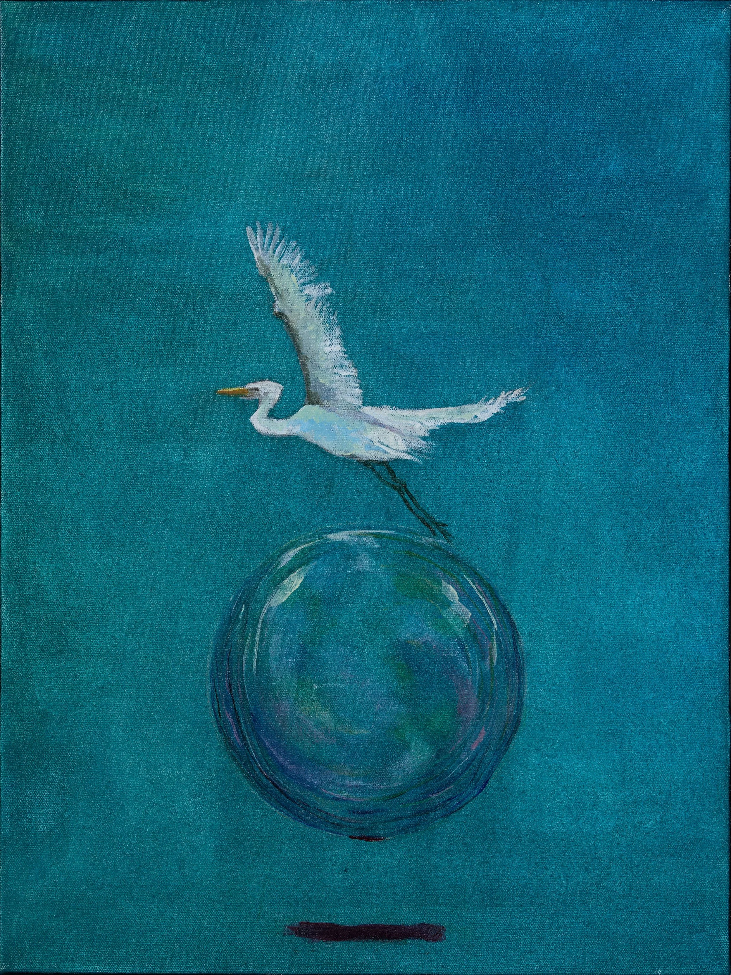 "Dew Drop" 18x24x1.5, Acrylic on Canvas, $840