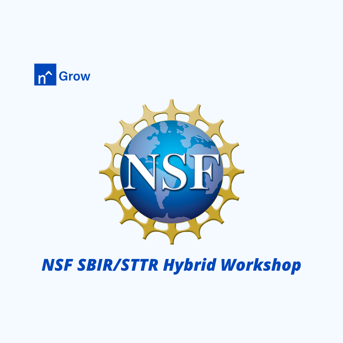 National Science Foundation (NSF) SBIR/STTR Hybrid Workshop