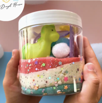 Super Size Sensory Dough Magical Jar - Unicorn