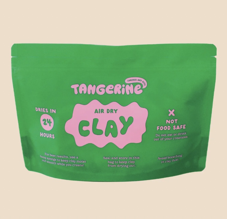 Tangerine Air Dry Clay