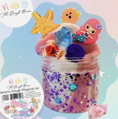 Fun Size Sensory Dough Magical Jar - Mystical Ocean