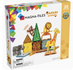 Magna-Tiles Safari Animals 25-Piece Set