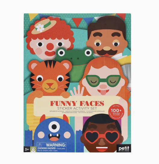 Funny Faces Sticker Activity Set