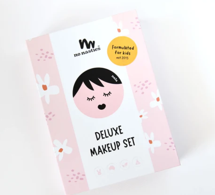 No Nasties Deluxe Play Makeup Box Pink