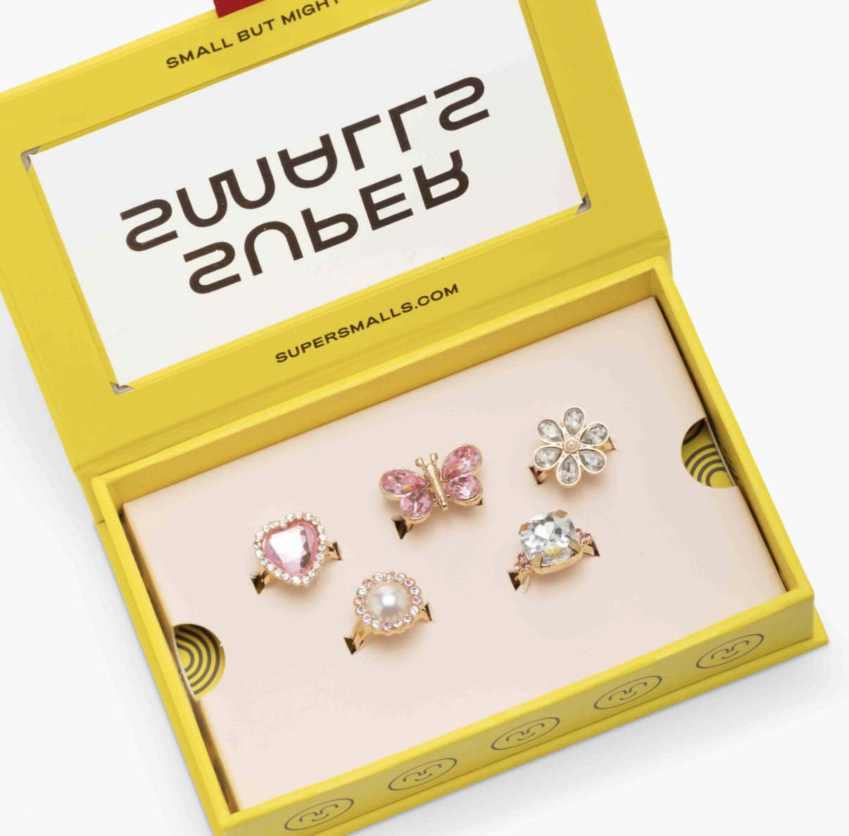 Super Smalls Heartfelt Sparkle Ring Set