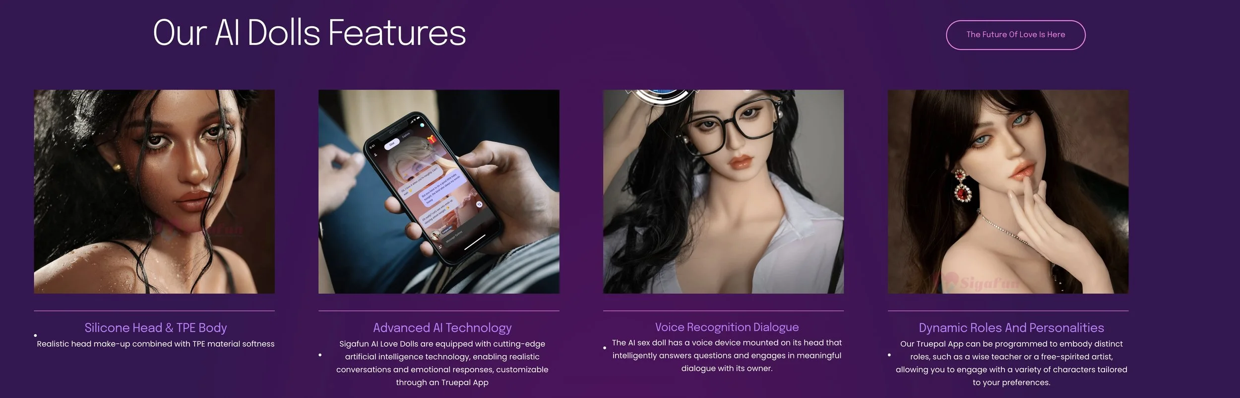 Sigafun AI sex Dolls