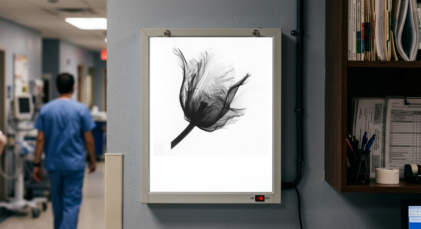 Tulip X-Ray Art Print