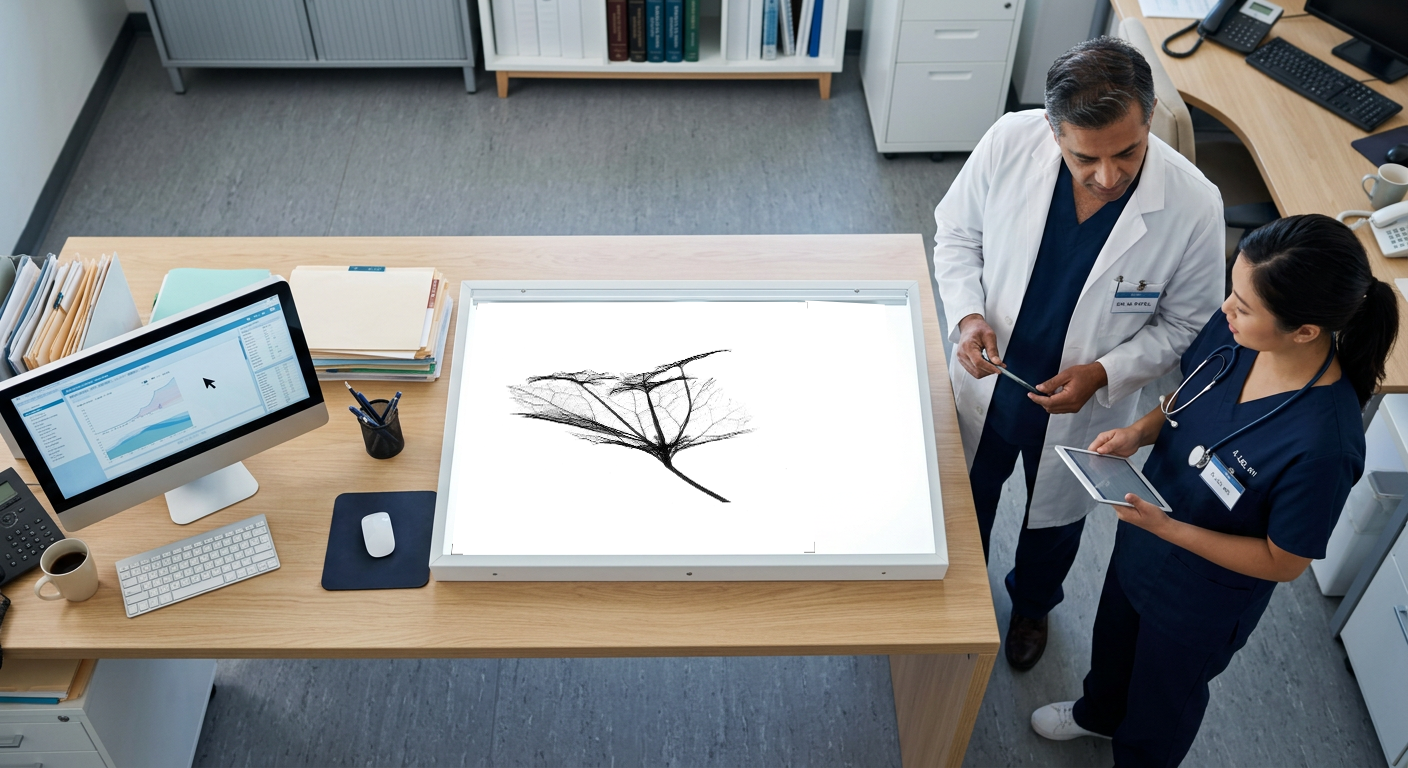 Piggyback Plant X-ray Art Print
