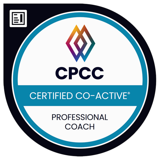 Logo of the Certified Professional Co-Active Coach certification issued by the Co-Active Training Institute