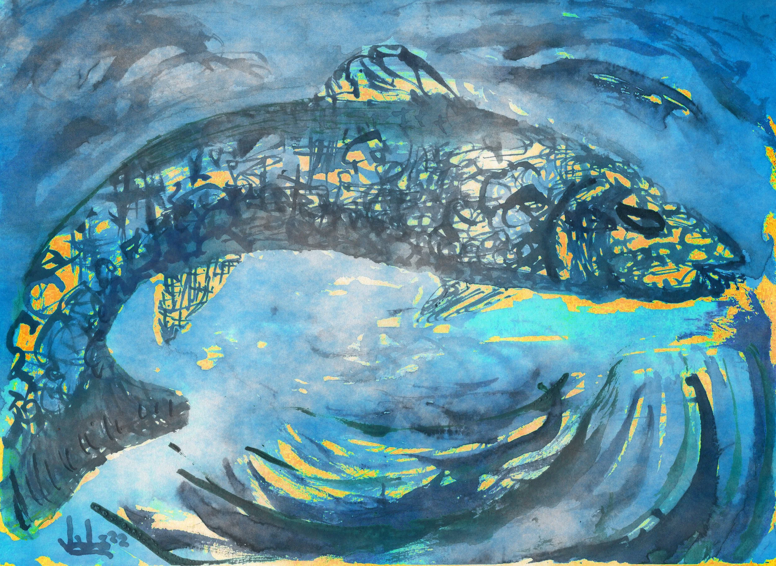 fish jumping out of water