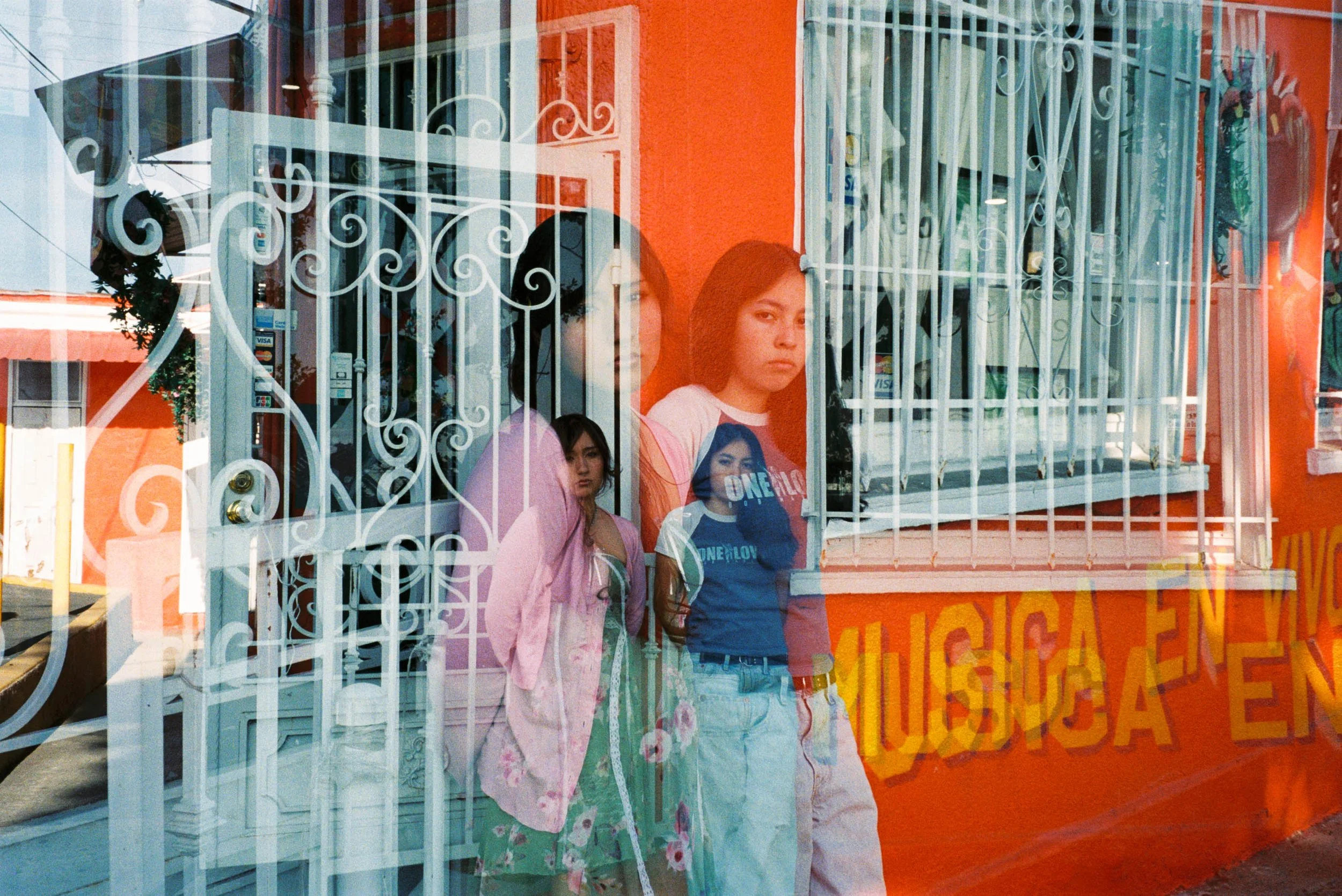  In the Present , 2025, Double exposure on medium format film, 19 ¾x27 ½ inches