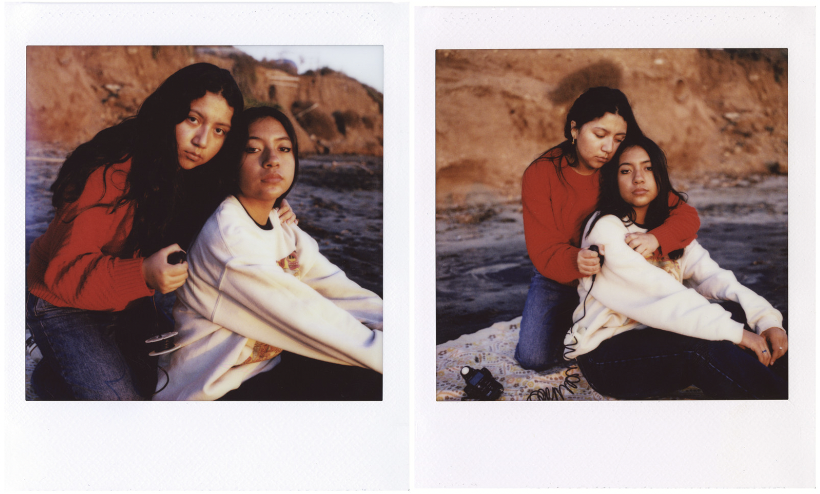 Estoy Aquí #1, 2022, Polaroid.