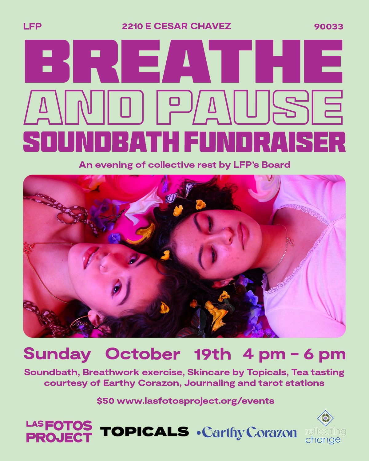 LFP Fundraiser: Breathe and Pause
