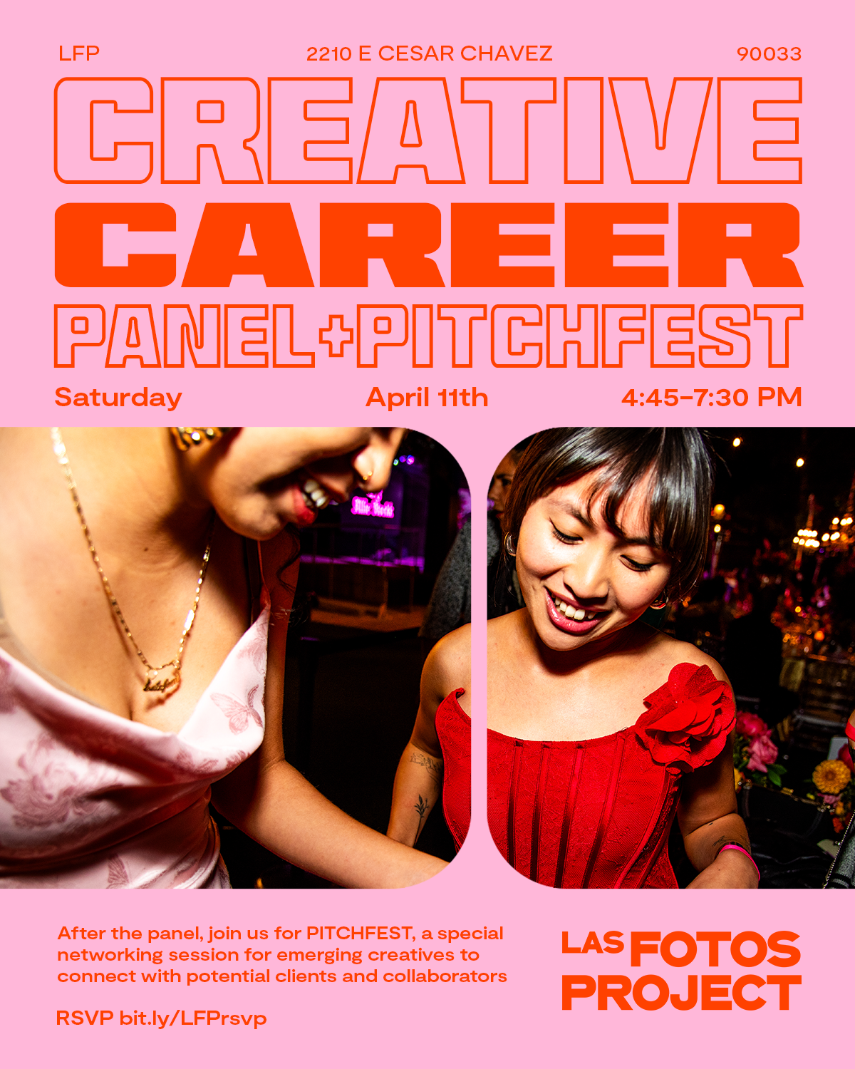 Creative Career Event: Panel + Pitchfest