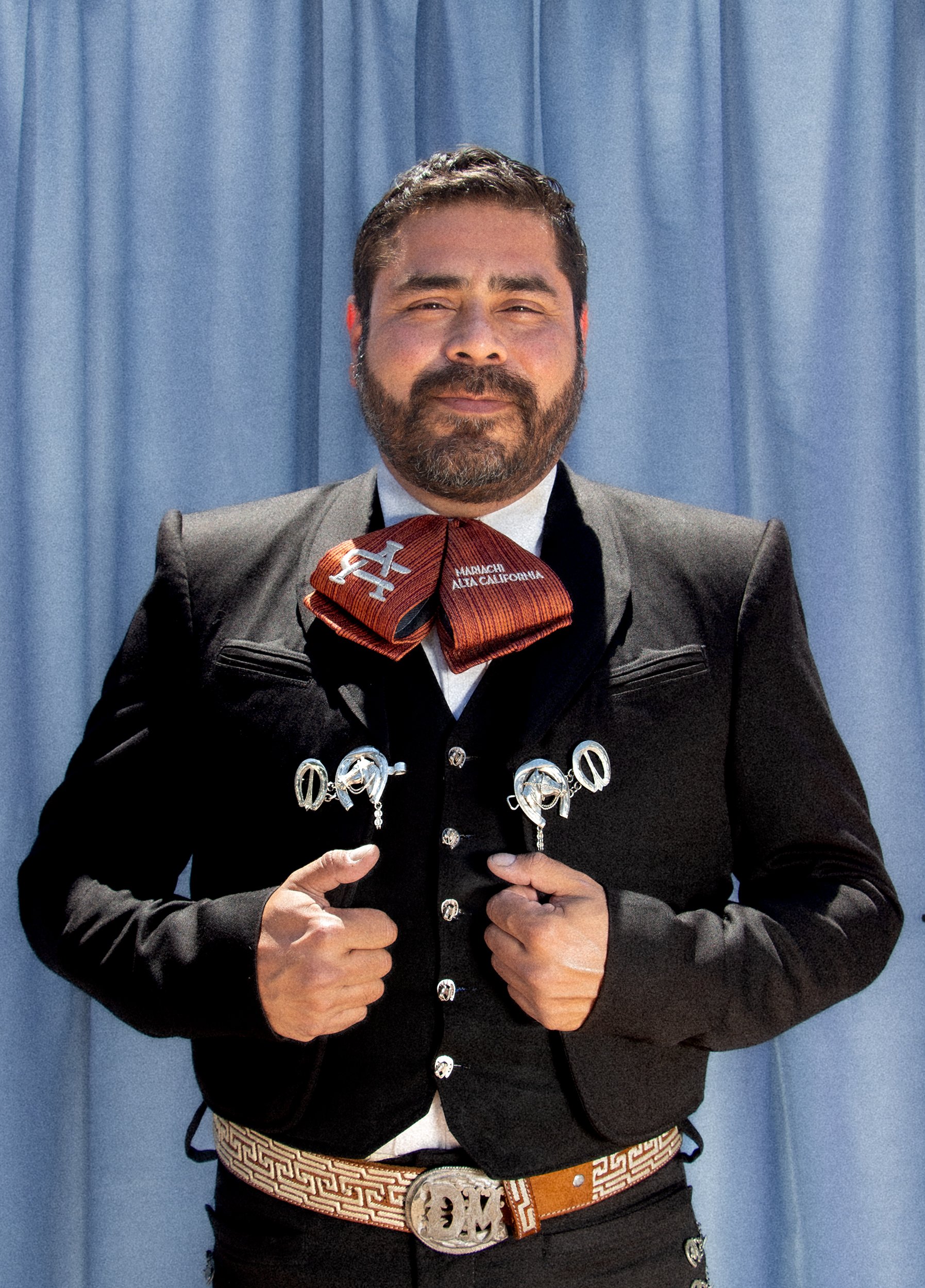David Martinez, 2026
 
27½ x 19¾ inches 
 
 
First-generation mariachi musician. Member of Mariachi Alta California.