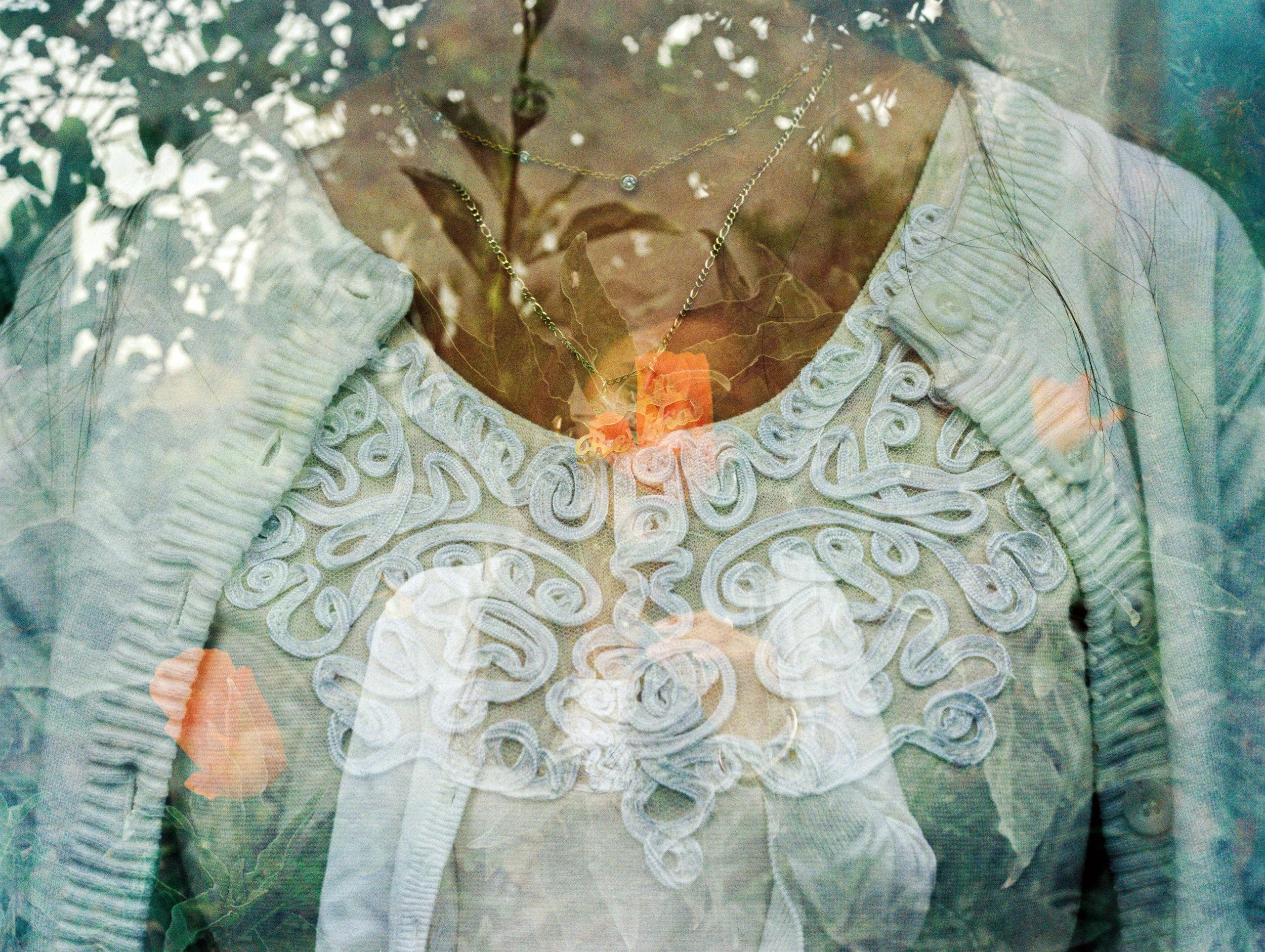  Layers of Me , 2026, Double exposure on medium format film, 16x20 inches
