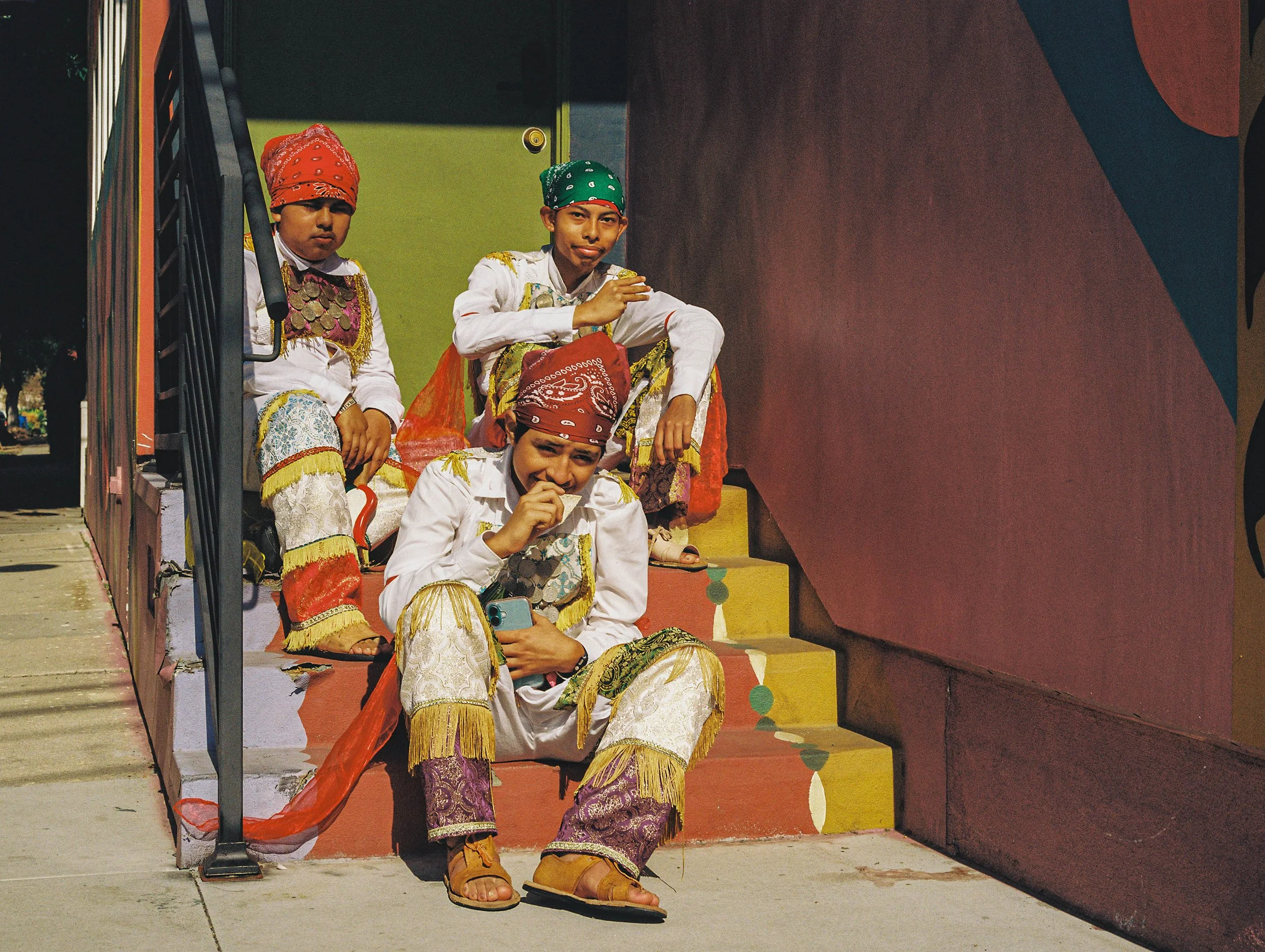  On Adams Blvd , 2025, Medium format film, 16x20 inches