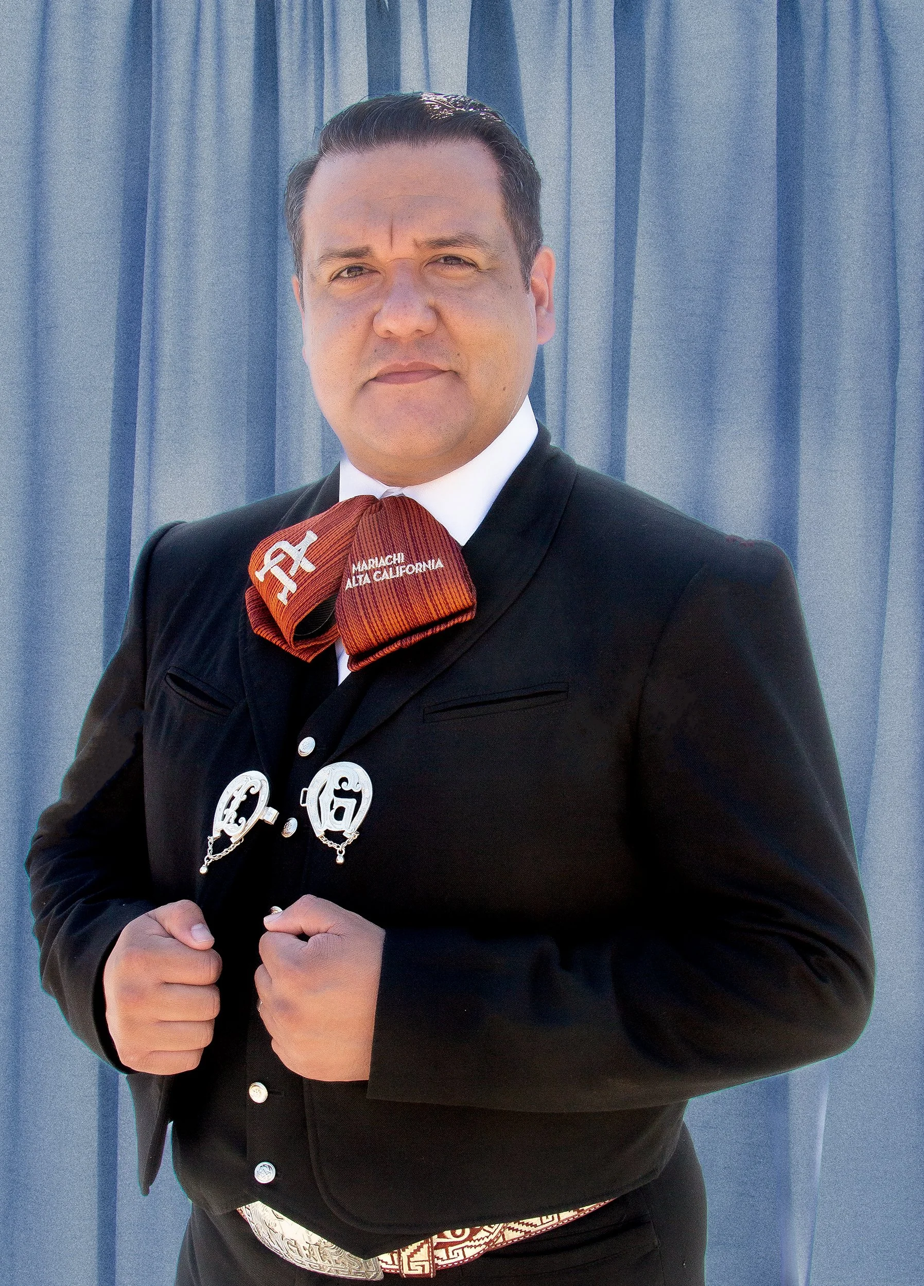 Louis Galicia, 2026
 
27½ x 19¾ inches 
 
 
First-generation mariachi musician. Member of Mariachi Alta California. 