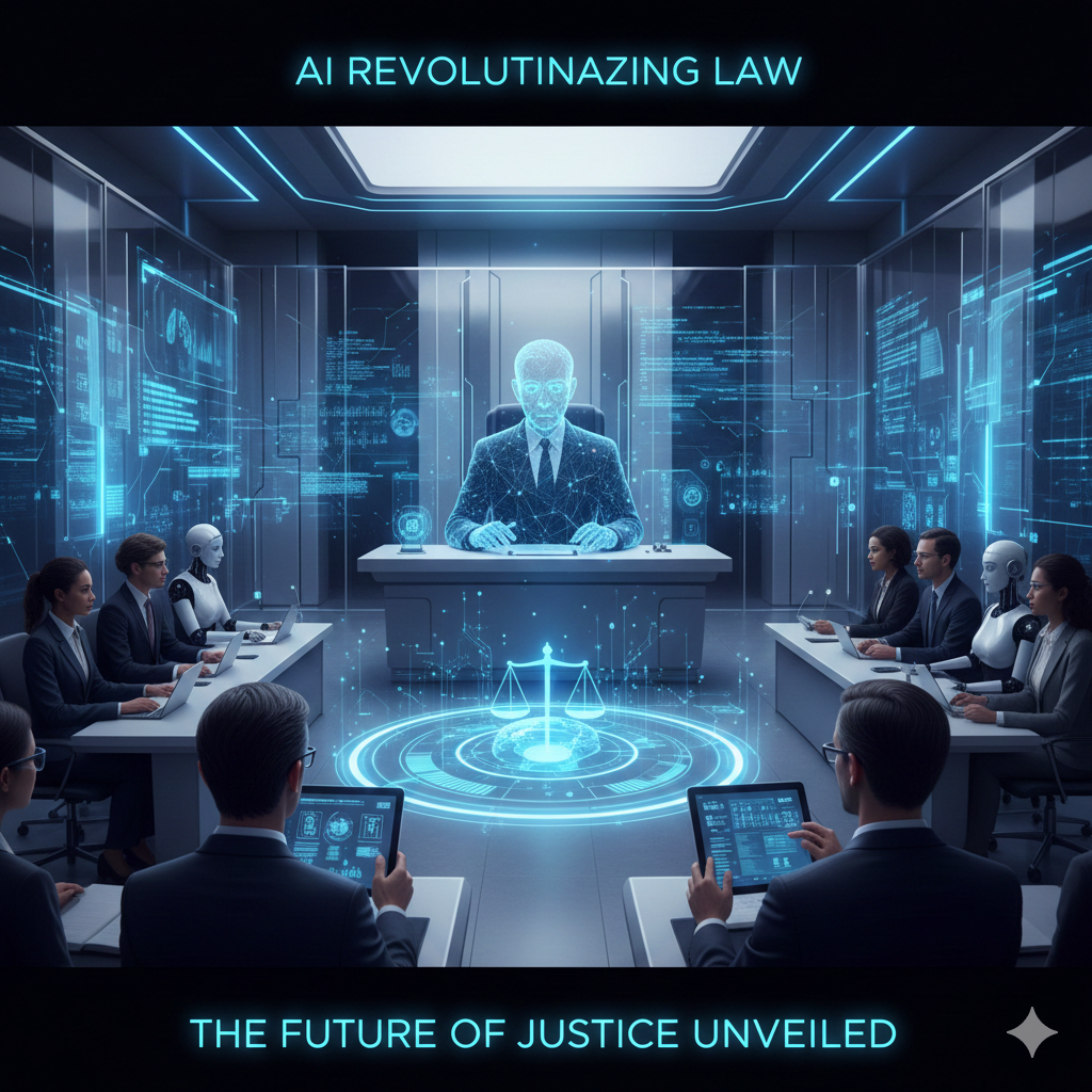 AI Revolutionizing Law: The Future of Justice Unveiled