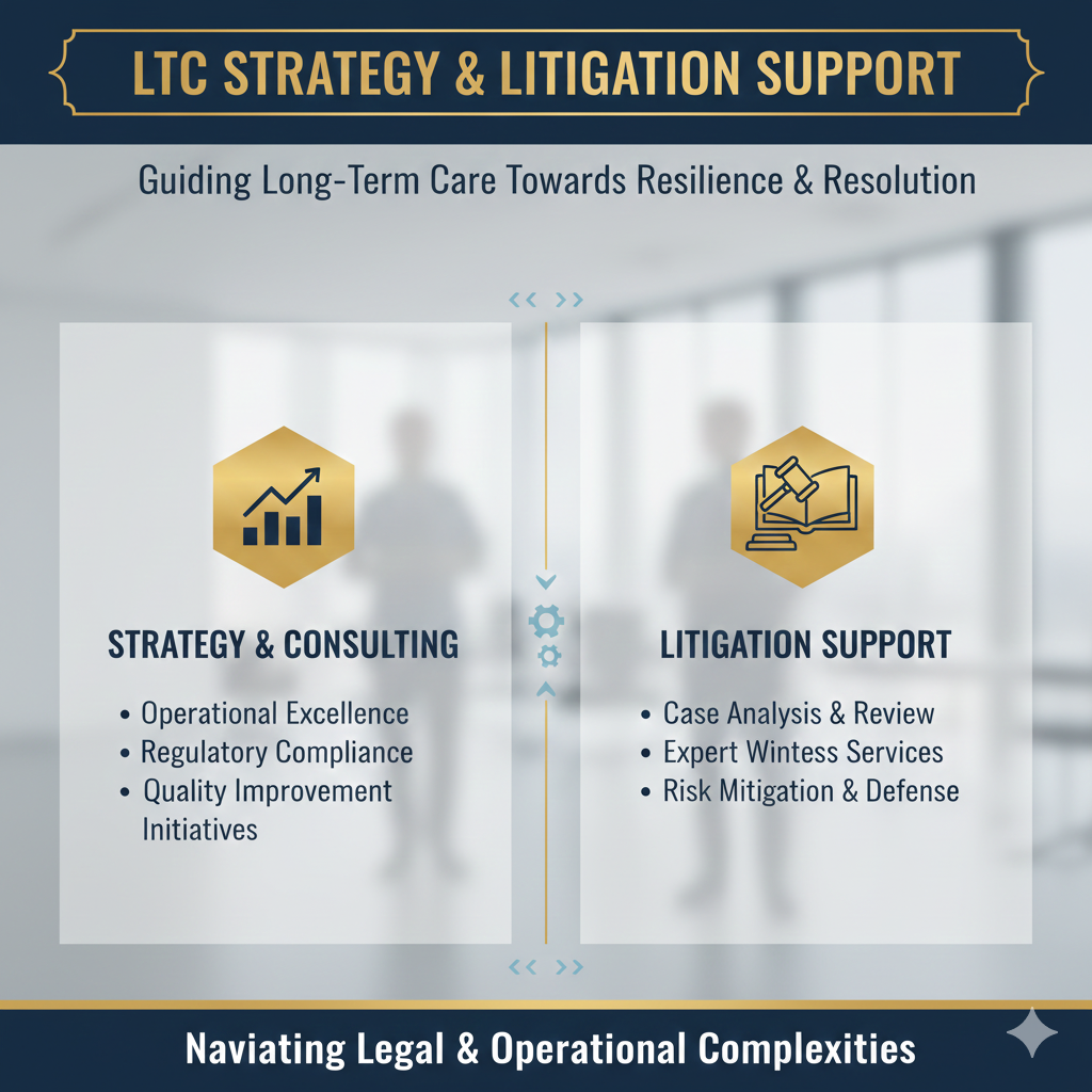 image showing LTC strategy, consulting and litigation support