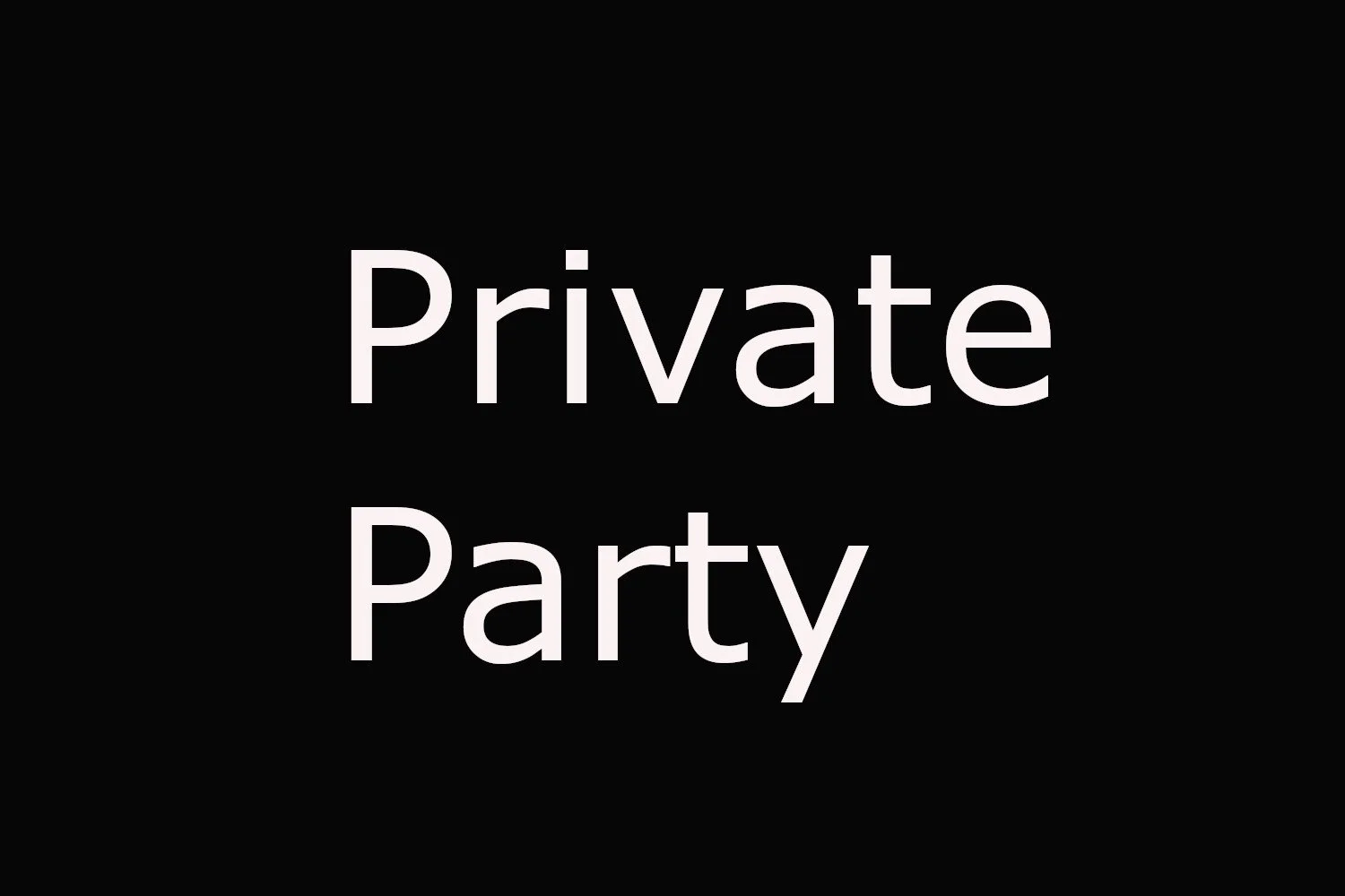 Private Party