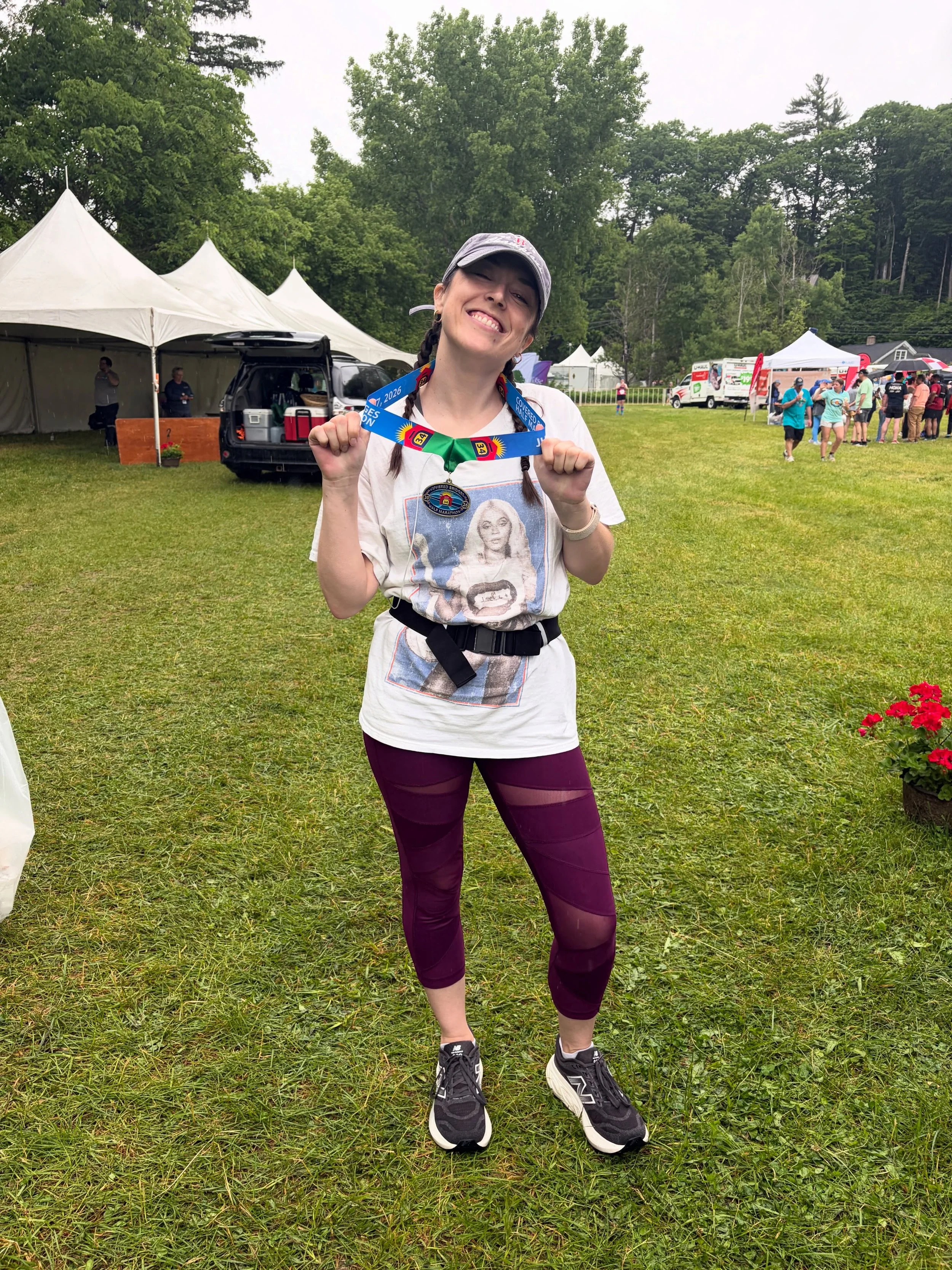 I had a whole witty caption ready for when I inevitably didn&rsquo;t finish my half marathon today but then I FINISHED IT so I&rsquo;ve got nothing!